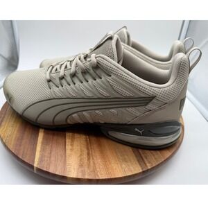 Puma Voltaic Evo Men's Size 11 Beige Mesh Athletic Sneaker Gently Worn 0005
